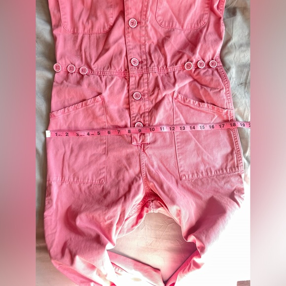 Pistola Grover Washed Pink Utility Jumpsuit - Picture 9 of 11